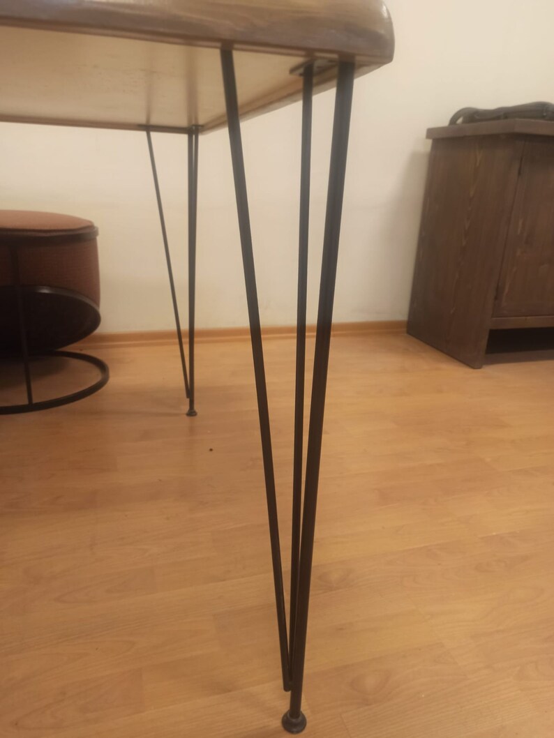 Hairpin Legs Set Of 4, Modern Coffee Table Legs, Adjustable Table Legs image 8