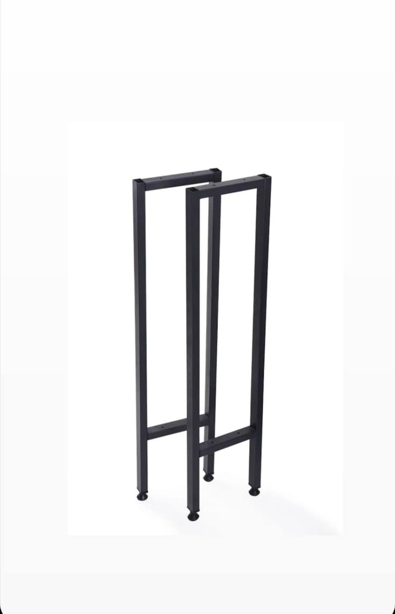 Metal Table Leg, Industrial Legs, Modern Steel Table Legs image 3