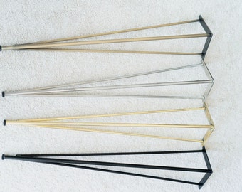 Hairpin Legs Set Of 4, Modern Coffee Table Legs, Adjustable Table Legs