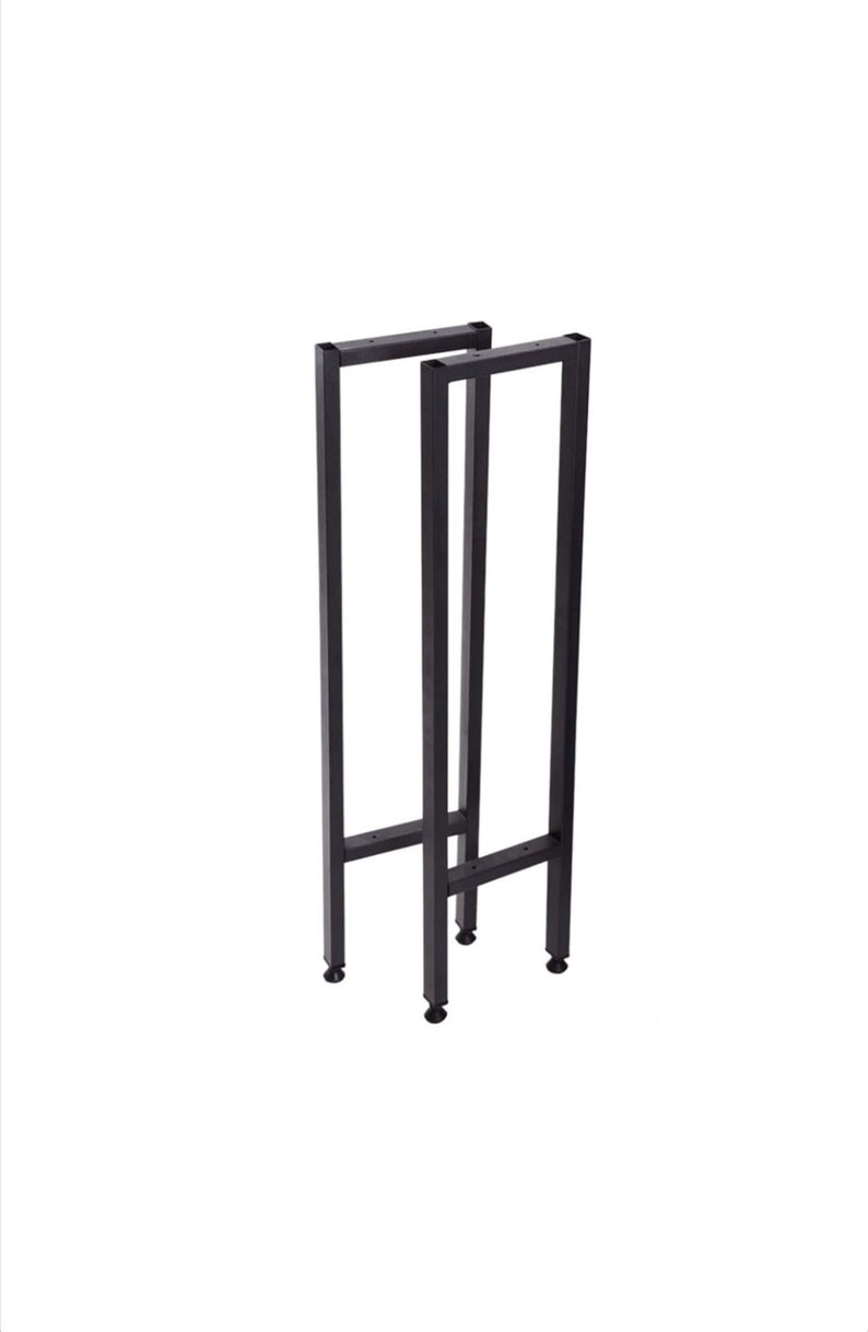 Metal Table Leg, Industrial Legs, Modern Steel Table Legs image 1