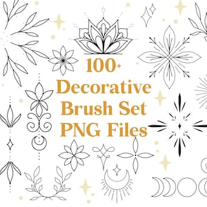 100+ decoratieve tattoo-clipart | Decoratieve PNG-stempels | Mandala PNG-stempels | Tattoo Png-stempels | Fineline tattoo-ontwerp | Kleine tattoo png