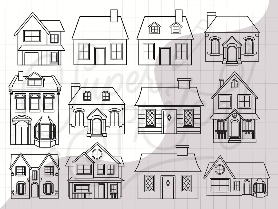 Procreate Map. House 47 House Procreate Stamp Brush Set - Amsterdam Procreate | House ...