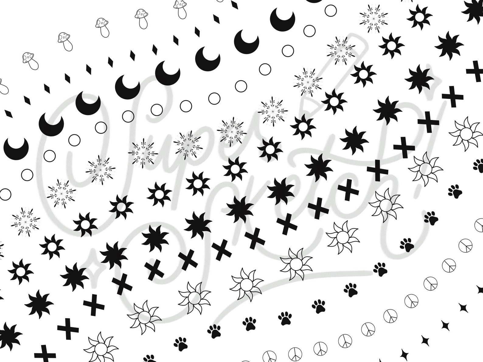 Procreate Pattern Brush Set | Decorative Brush Set | Ornamental Brush ...