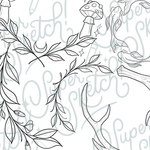 40 armbågstatueringar PNG-filer | Knätatueringsdesigner | Gotiska tatueringar | Tatueringsflashark | Procreate-stämplar | Cirkulära tatueringar | Fladdermustatuering PNG bild 5