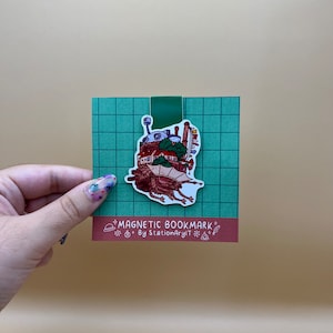 Studio Ghibli Magnetic Bookmarks, totoro, ponyo, howl's moving castle, spirited away, Kiki, magnetic bookmarks, books Howl 2