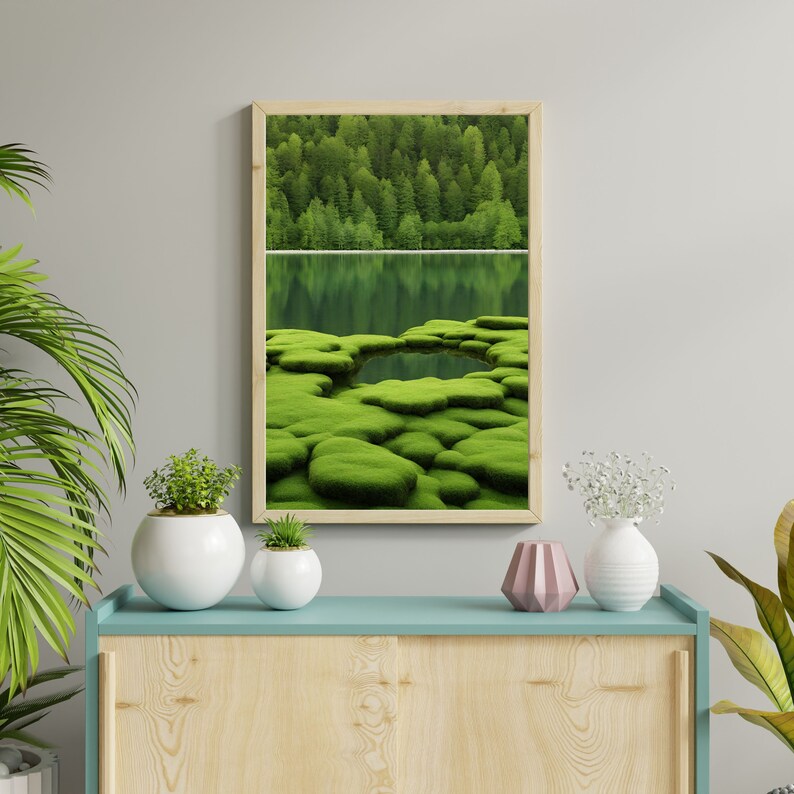 Moss Wall Art, Preserved Moss, Moss Art, Tree Moss, Moss Wall, Moss