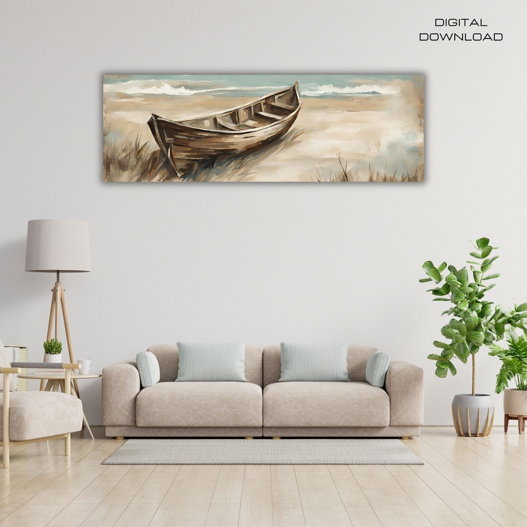Narrow Wall Art, Narrow Wall Decor, Narrow Horizontal Wall Art, Narrow