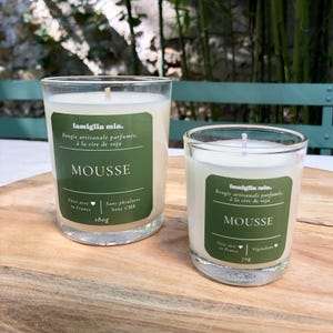 Mousse - Handmade scented candle, made from 100% natural soy wax