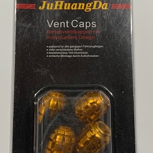 Ensemble de 4 couvercles de tige de soupape de grenade en cuivre