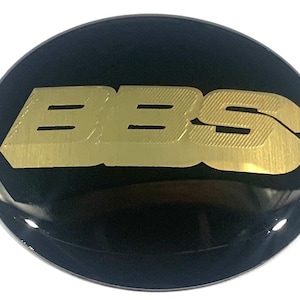 Set of 4 BBS 65mm Self Stick Domed Wheel Caps