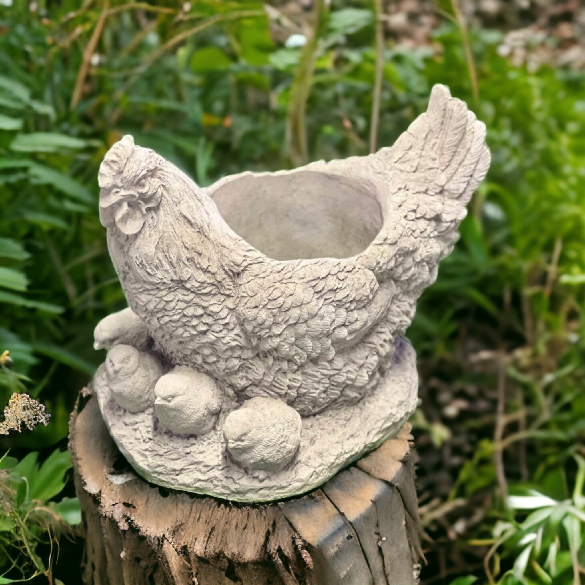Statue de jardin de poussin, ornement extérieur de petit oiseau, figure de  moineau, sculpture de volaille, sculpture de petit oiseau, décor de  moineau, figurine mignonne de moineau -  Canada