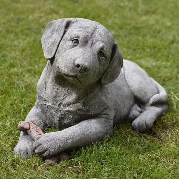 Outdoor Dog Statues Etsy