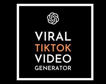 Generator skryptów wideo Viral Tiktok | Zasilany sztuczną inteligencją | Komunikat czatu-GPT | Wiralizator TikTok | Natychmiastowe pobieranie!