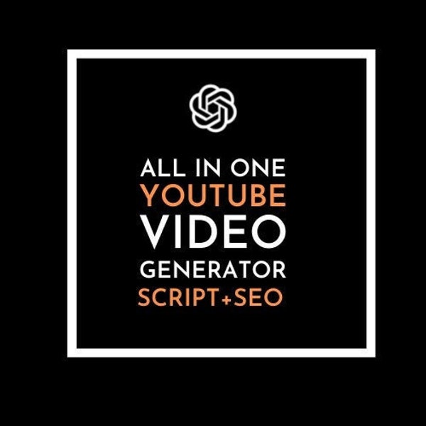 AI-Powered Multilingual YouTube Video Script Generator and SEO Tool - Revolutionize Your Content, Get More Views, Rank High - ChatGPT Prompt