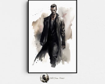 La Torre Oscura - El Hombre De Negro, Stephen King El Pistolero, Arte Fantástico, Pintura De Ciencia Ficción, Mundo Medio, Mundo Final, Roland, La Torre Oscura