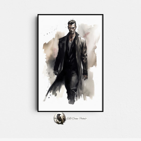 The Dark Tower - The Man In Black, Stephen King The Gunslinger, Fantasy Art, Sci Fi Painting, Mid-world, End-world, Roland, The Dark Tower