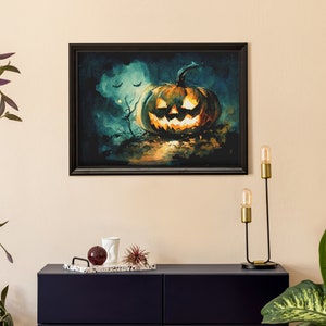 SKOOLOVE Halloween Kürbis Dekoration - 3-teilige LED-Laternen Aus Harz