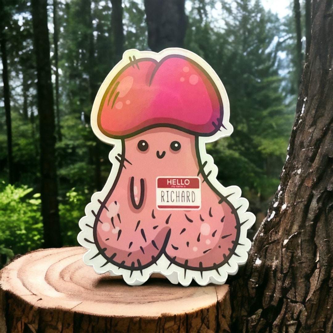 Richard the Peen Sticker Holographic Etsy