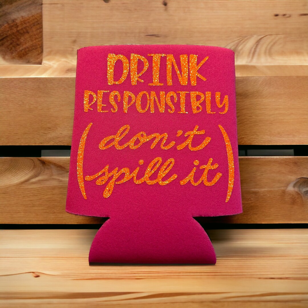 12oz. Regular Soda Can Holder drink Responsibly Etsy