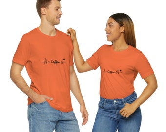 Coffee Heartbeat Premium T-Shirt