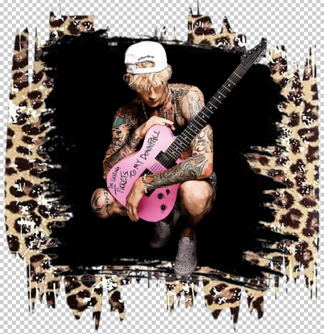 MGK PNG Sublimation Bloody Valentine Emo Girl Maybe Megan Fox Colson Baker MGK Concert Love My