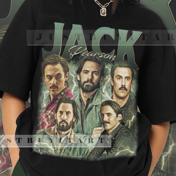 Limited Jack Pearson Shirt Gift Movie Jack Pearson T-Shirt Bootleg Jack Pearson Sweatshirt Homage Retro Unisex Graphic Tee CT6