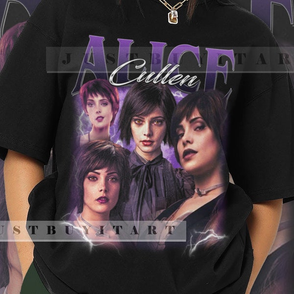 Limited Alice Cullen Shirt Gift Movie Alice Cullen T-Shirt Bootleg Alice Cullen Sweatshirt Homage Retro Unisex Graphic Tee FM695