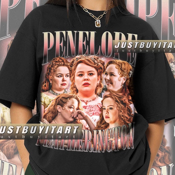 Penelope Featherington Shirt Gift Movie T-Shirt Bootleg Penelope Featherington Sweatshirt Homage Retro Unisex Graphic Tee FM994