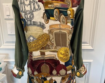 Vintage US Army Jacket with altered scarf size M