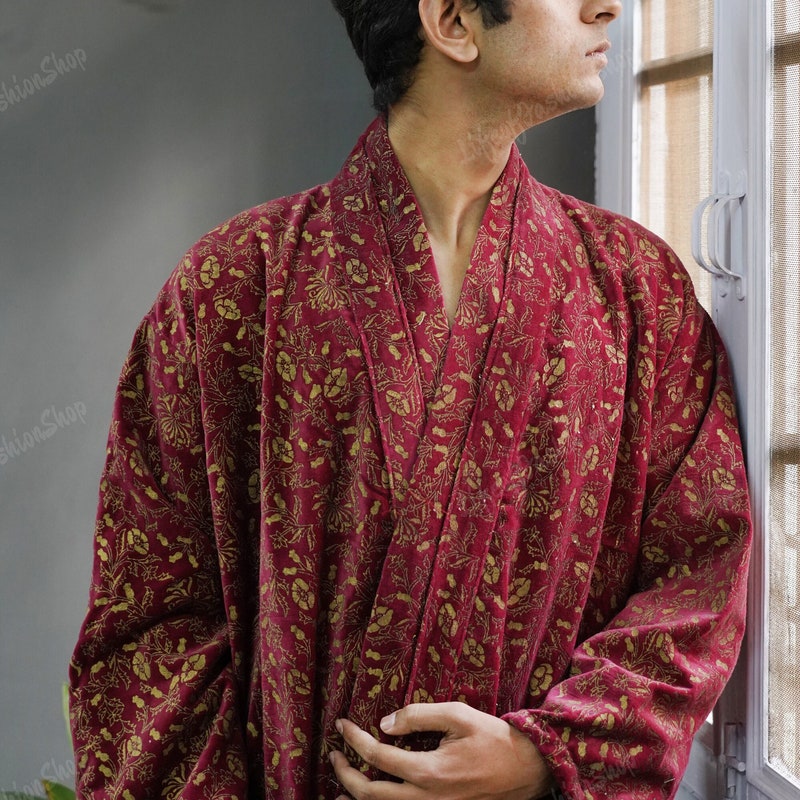 Banyan Mens Robe - Etsy