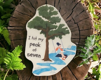 seven TS Inspired Sticker