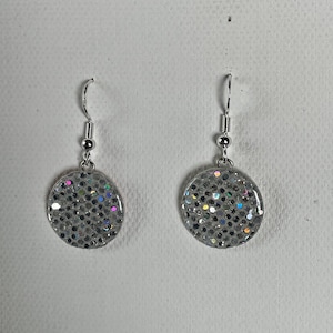 Pendientes inspirados en Taylor Swift (bola de espejos)