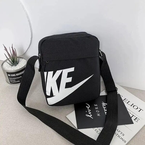 reworked nike shoulder bag