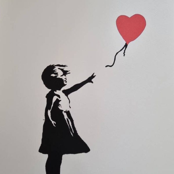 Banksy-Lithographie 50x70