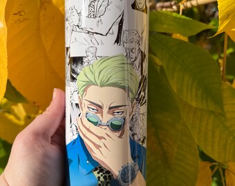 20oz tumbler, Anime Inspired Tumbler, Tumbler with Lid, Anime Cup, Gift For Her, Iced coffee