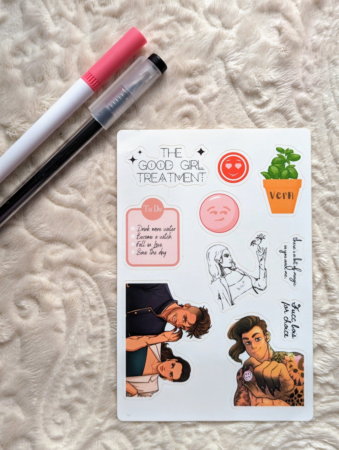 First Issue Sticker Hot Button Issue Sticker Sheet 4x6in Glossy - Etsy