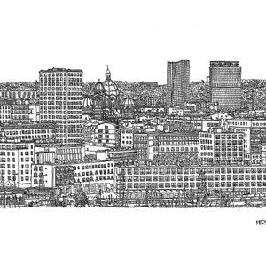 Affiche de Marseille Quartier Nord Édition Limitée par Paper and Pen image 6