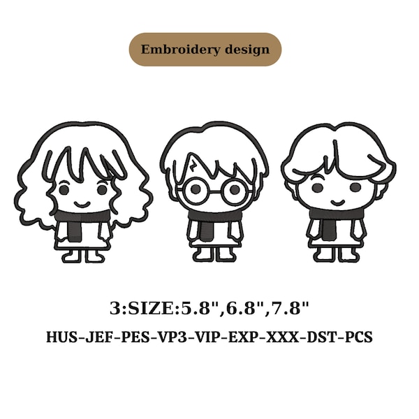 Cute Doll embroidery Machine design Wand Shop Wizard Book embroidery machine designs PES,DST,XXX,install dowload