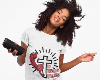 Camiseta cristiana inspiradora: Dios nos capacita, ropa del Espíritu Santo