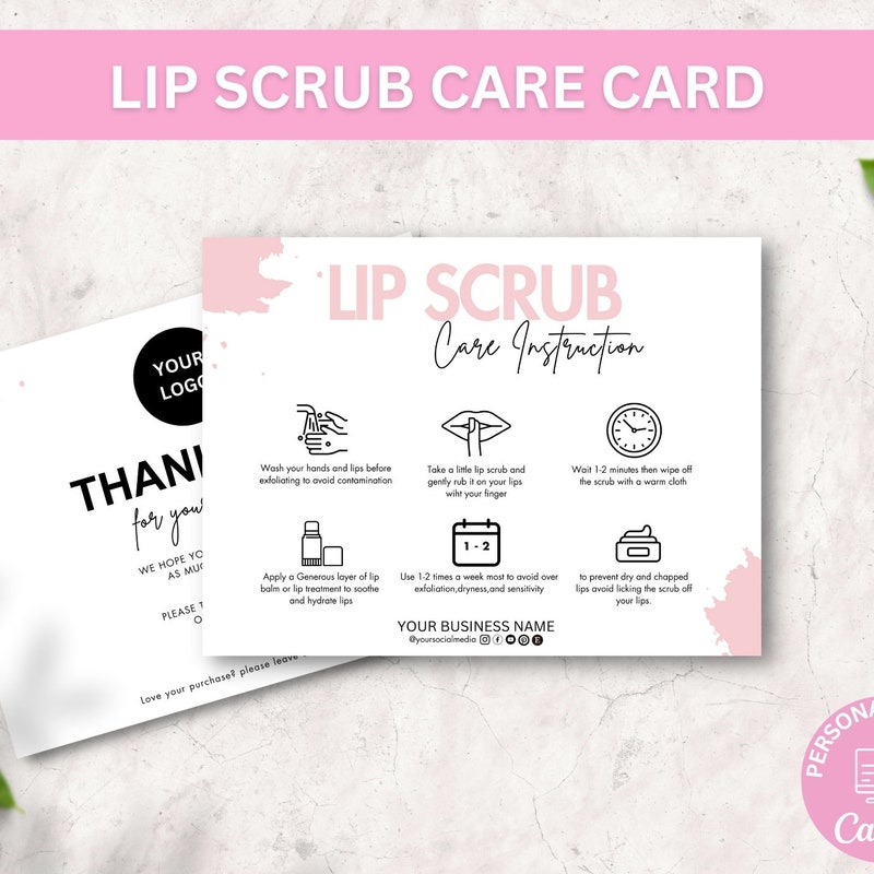 Lip Scrub - Etsy