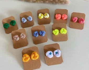 Padrão de brincos de crochê – PDF digital + tutorial em vídeo para joias artesanais, ideal para iniciantes, tutorial faça você mesmo