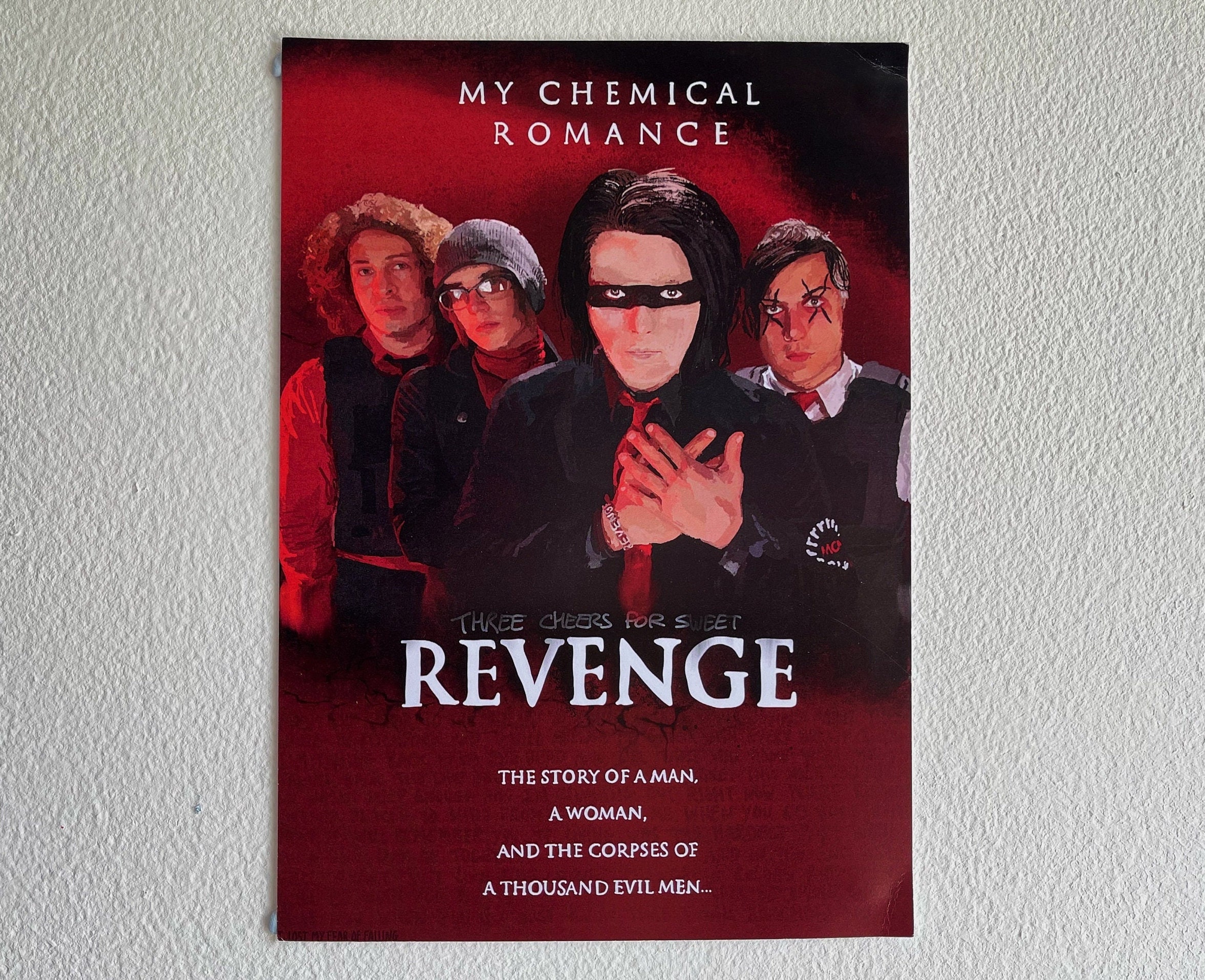 My Chemical Romance Wall Decor A5 Three Cheers for Sweet Revenge