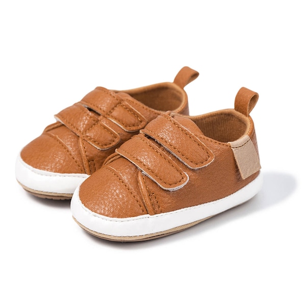 Brown Velcro Sneaker