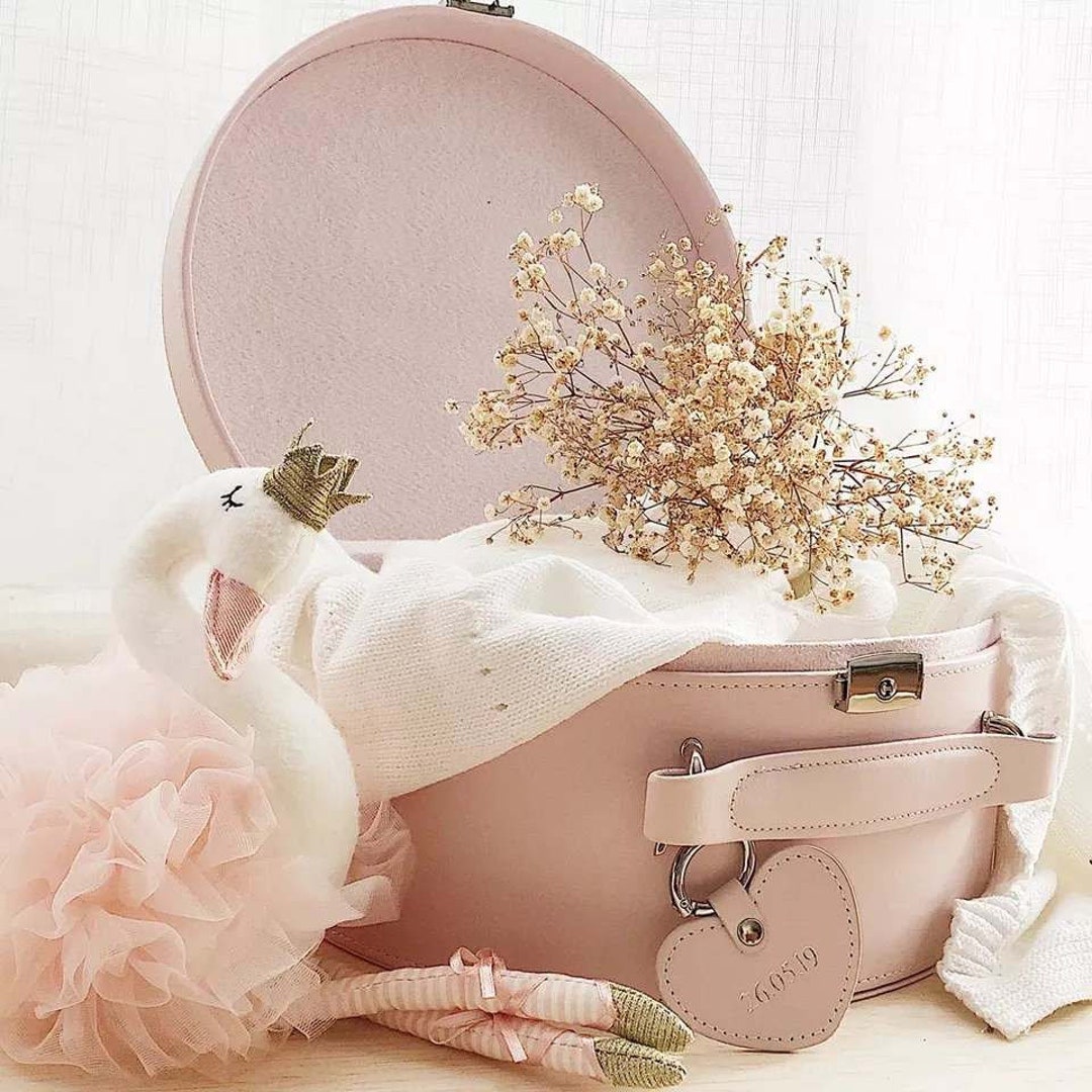 Pink Keepsake Box, Premium Vegan Leather, Memento Storage - Etsy