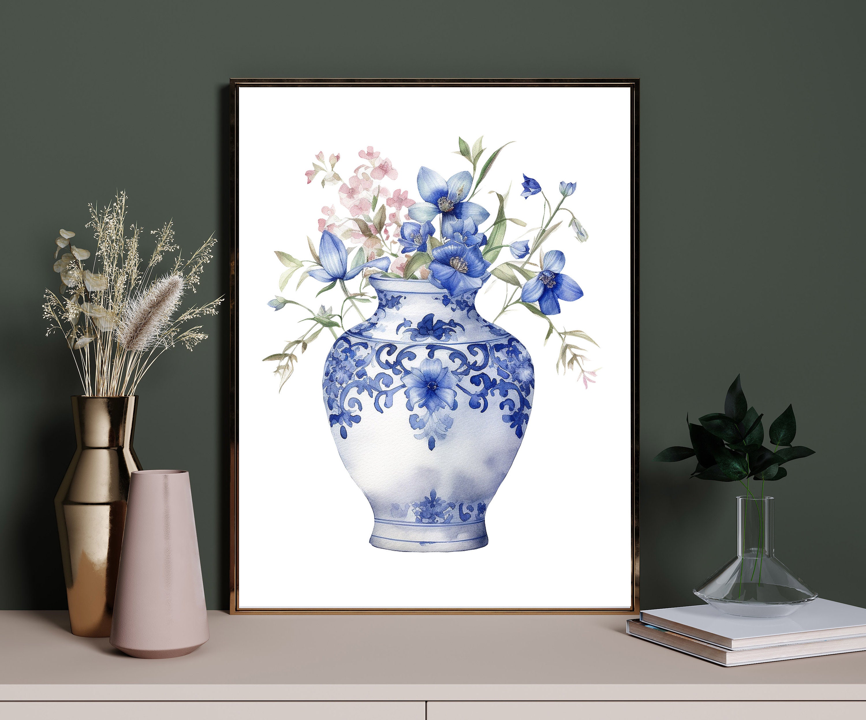 CHANEL Ceramic Vase / CHANEL Brush Holder