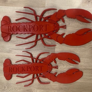 Wooden Lobster