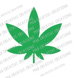 Pot Leaf PNG SVG