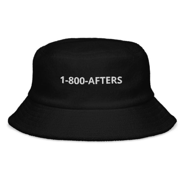 1-800-AFTERS Bucket Hat, Black Rave Bucket Hat