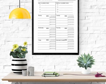 Monthly Cleaning Schedule