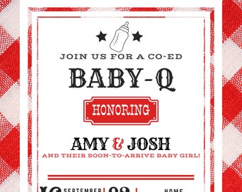 Baby-Q Invitation